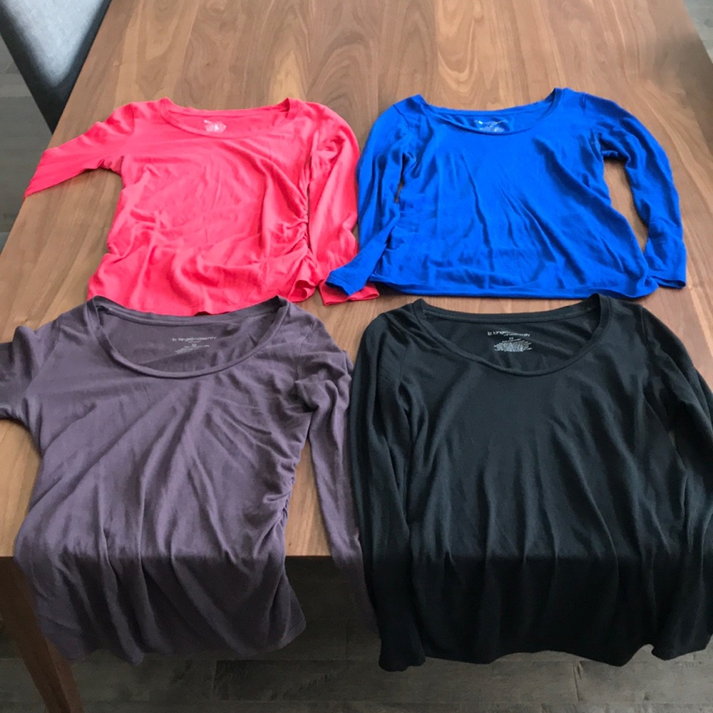 Sold X Liz Lange maternity long sleeved tee shirt